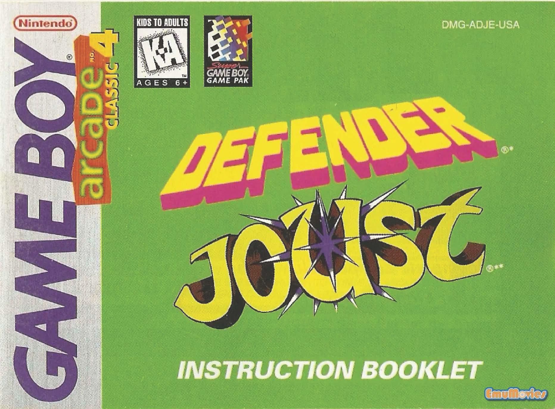 Arcade Classic No. 4 - Defender & Joust (USA, Europe)_Page_01.jpg