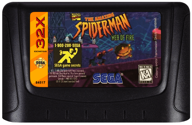 Amazing Spider-Man, The - Web of Fire (USA).png