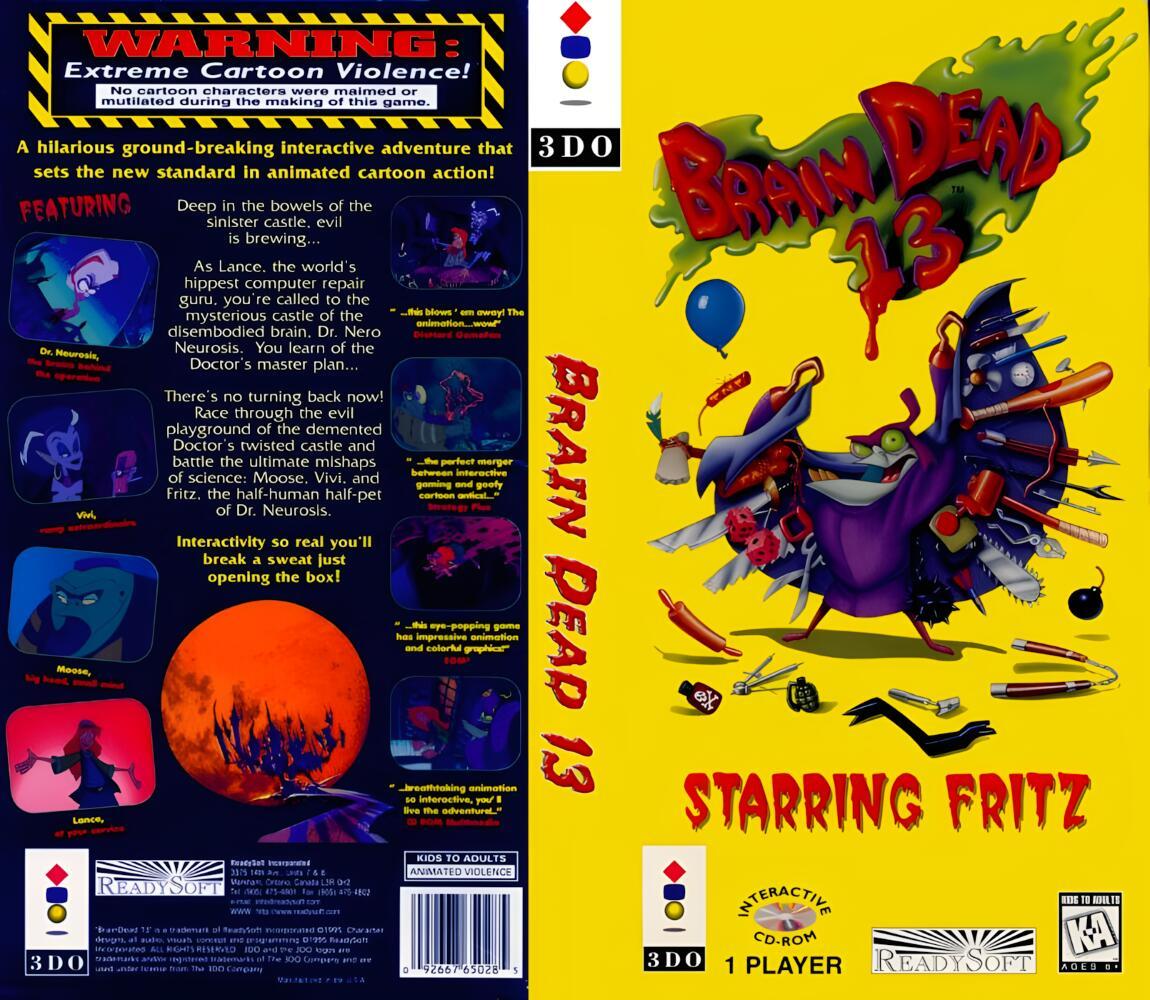 BrainDead 13 (USA) (Disc 1) (RE-1).jpg